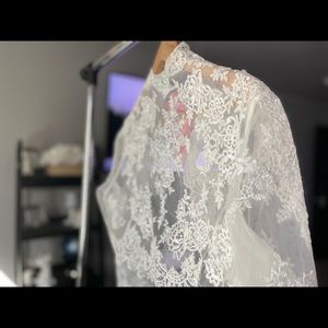 Wedding gown jacket